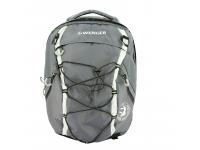 Рюкзак WENGER, серый, полиэстер 900D, 29х19х47 см, 25 л