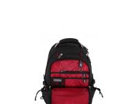 Рюкзак WENGER, 15”, чёрный/красный, полиэстер 900D/М2 добби, 34x23x48 см, 38 л
