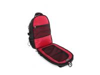 Рюкзак WENGER, 15”, чёрный/красный, полиэстер 900D/М2 добби, 34x23x48 см, 38 л