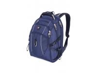 Рюкзак WENGER,15”, синий/серебристый, полиэстер 900D/М2 добби, 34x23x48 см, 38 л