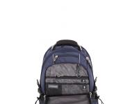 Рюкзак WENGER,15”, синий/серебристый, полиэстер 900D/М2 добби, 34x23x48 см, 38 л