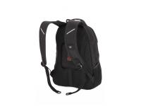 Рюкзак WENGER, 15”, чёрный/красный, полиэстер, 35х20х47 см, 33 л