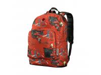 Рюкзак WENGER Crango 16'', кирпичный с рисунком "Альпы", полиэстер 600D, 33x22x46 см, 27 л