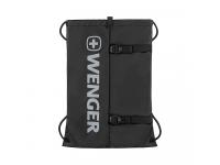 Рюкзак-мешок на завязках WENGER XC Fyrst, черный, полиэстер, 35x1x48 см, 12 л