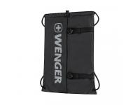Рюкзак-мешок на завязках WENGER XC Fyrst, черный, полиэстер, 35x1x48 см, 12 л