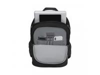 Рюкзак WENGER Quadma 16'', черный, полиэстер, 33x17x43 см, 22 л