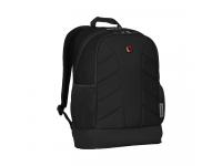 Рюкзак WENGER Quadma 16'', черный, полиэстер, 33x17x43 см, 22 л