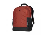 Рюкзак WENGER Quadma 16'', кирпичный/черный, полиэстер, 33x17x43 см, 22 л