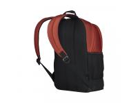 Рюкзак WENGER Quadma 16'', кирпичный/черный, полиэстер, 33x17x43 см, 22 л