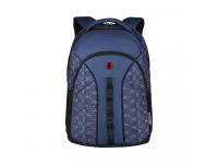 Рюкзак WENGER Sun 16'', синий со светоотражающим принтом, полиэстер, 35x27x47 см, 27 л
