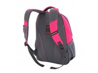 Рюкзак WENGER, розовый/серый, полиэстер 600D/420D, 32x15x45 см, 22 л