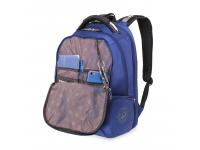 Рюкзак WENGER, 15", синий, полиэстер 900D, 32х24х46, 34 л