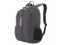 Рюкзак WENGER 13'', cерый, ткань Grey Heather/ полиэстер 600D PU , 33х16х45 см, 23 л
