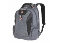 Рюкзак WENGER 15'' «SCANSMART», cерый, ткань Grey Heather/ полиэстер 600D PU , 32х24х46 см, 34 л