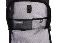 Рюкзак WENGER 15'', чёрный, полиэстер 900D/ М2 добби, 29х15х47 см, 20 л