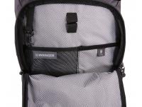 Рюкзак WENGER 15'', серый / чёрный, полиэстер 900D/ М2 добби, 29х15х47 см, 20 л