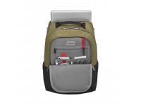 Рюкзак WENGER 16'', зеленый, полиэстер, 34 x 24 x 45 см, 24 л