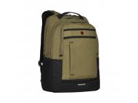 Рюкзак WENGER 16'', зеленый, полиэстер, 34 x 24 x 45 см, 24 л