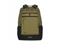 Рюкзак WENGER 16'', зеленый, полиэстер, 34 x 24 x 45 см, 24 л