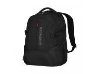 Рюкзак WENGER Transit 16", черный, полиэстер, 35 x 27 x 46 см, 27 л