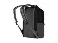 Рюкзак WENGER 16", черный/серый, полиэстер, 34 x 25 x 45 см, 20 л