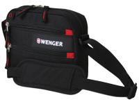 Сумка для документов WENGER, черный, полиэстер 600D, 23x5x18 см