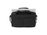 Портфель для ноутбука 14'' WENGER, черный, нейлон / ПВХ, 39 x 8 x 26 см, 5 л
