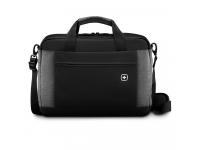 Портфель для ноутбука 16'' WENGER, черный/серый, полиэстер, 43 x 9 x 31 см, 9 л