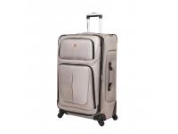 Чемодан WENGER SION, светло-серый, полиэстер 750x750D добби, 46x29x80 см, 90 л