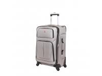 Чемодан WENGER SION, светло- серый, полиэстер 750x750D добби, 41x26x70 см, 56 л