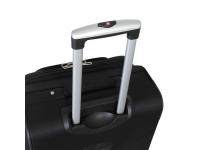 Чемодан WENGER SION, чёрный, полиэстер 750x750D добби, 46x29x80 см, 90 л