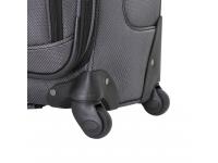 Чемодан WENGER SION, серый, полиэстер 750x750D добби, 37x22x60 см, 35 л
