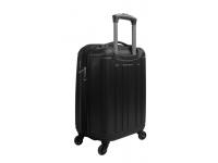 Чемодан WENGER USTER, черный, АБС-пластик, 34 x 22,5 x 49 см, 37 л