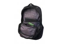 Рюкзак WENGER, 15”, чёрный/красный, полиэстер 900D/М2 добби, 34x19x46 см, 30 л