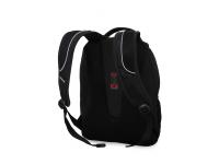 Рюкзак WENGER, 15”, чёрный/красный, полиэстер 900D/М2 добби, 34x19x46 см, 30 л