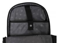 Рюкзак WENGER, 15”, чёрный/красный, полиэстер 900D/М2 добби, 34x19x46 см, 30 л