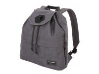 Рюкзак WENGER 13'', cерый, ткань Grey Heather/ полиэстер 600D PU , 33х13х39 см, 16 л