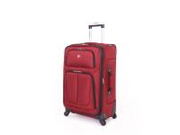 Чемодан SWISSGEAR SION, бордовый, полиэстер 750x750D добби, 41x26x70 см, 56 л