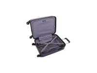Чемодан SWISSGEAR BROSS, синий, АБС-пластик, 37,5x23x55 см, 39 л