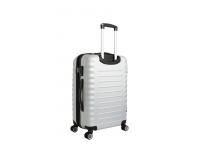 Чемодан SWISSGEAR FRIBOURG, серебристый, АБС-пластик, 45x27x66 см, 64 л