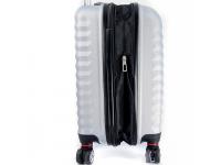 Чемодан SWISSGEAR FRIBOURG, серебристый, АБС-пластик, 45x27x66 см, 64 л