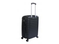 Чемодан SWISSGEAR FRIBOURG, чёрный, АБС-пластик, 45x27x66 см, 64 л