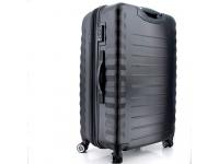 Чемодан SWISSGEAR FRIBOURG, чёрный, АБС-пластик, 49x31x77 см, 97 л