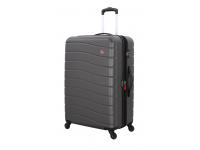 Чемодан SWISSGEAR ALVERSTONE, серый, AБC-пластик, 51,5 x 31 x 77 см, 96 л