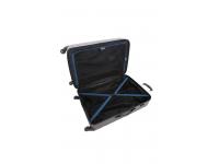 Чемодан SWISSGEAR ALVERSTONE, серый, AБC-пластик, 51,5 x 31 x 77 см, 96 л