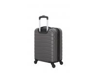 Чемодан SWISSGEAR ALVERSTONE, серый, АБС-пластик, 35 x 25 x 55 см, 37 л
