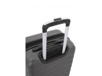 Чемодан SWISSGEAR ALVERSTONE, серый, АБС-пластик, 35 x 25 x 55 см, 37 л