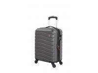 Чемодан SWISSGEAR ALVERSTONE, серый, АБС-пластик, 35 x 25 x 55 см, 37 л