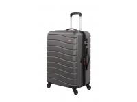Чемодан SWISSGEAR ALVERSTONE, серый, АБС-пластик, 46 x 27 x 67 см, 64 л