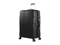 Чемодан SWISSGEAR ADAMS, черный, АБС-пластик, 52 x 31 x 78 см, 96 л